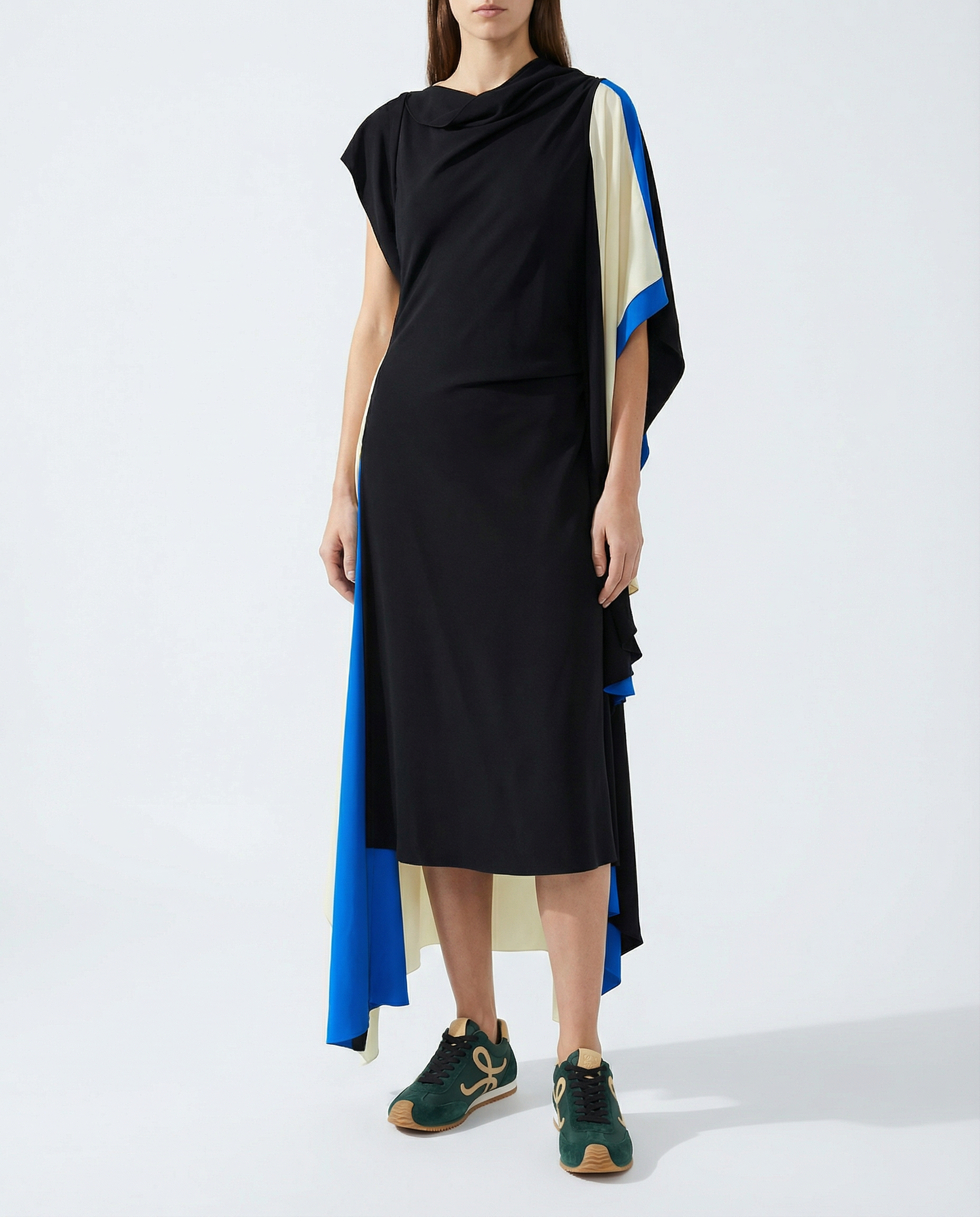dress loewe Loewe Draped cotton midi dress – Luisa World