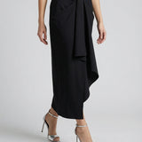 Givenchy Long wrapped skirt