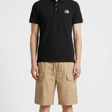 Moncler Logo-patch cotton piqué polo shirt