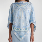 Pucci Angoli silk satin top