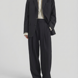 The Frankie Shop Gelso pleated trousers