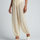The Frankie Shop Mio crepe wide-leg trousers