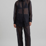 The Frankie Shop Peri georgette shirt