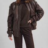 The Frankie Shop Viper leather jacket