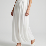 The Frankie Shop Mio crepe wide-leg trousers