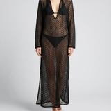 Missoni Tie-neck kaftan