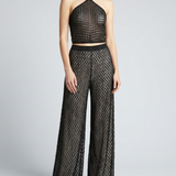 Missoni wide-leg raschel workmanship trousers