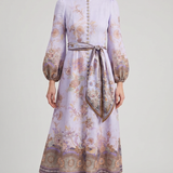 Zimmermann Luna button midi dress