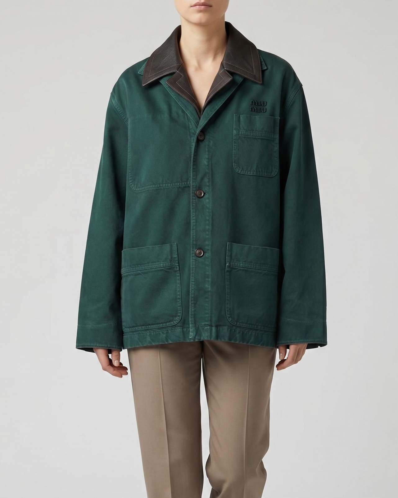 Miu Miu Gabardine jacket – Luisa World