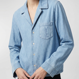 Saint Laurent Cassandre chambray shirt