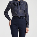 Saint Laurent Lavalliere silk shirt