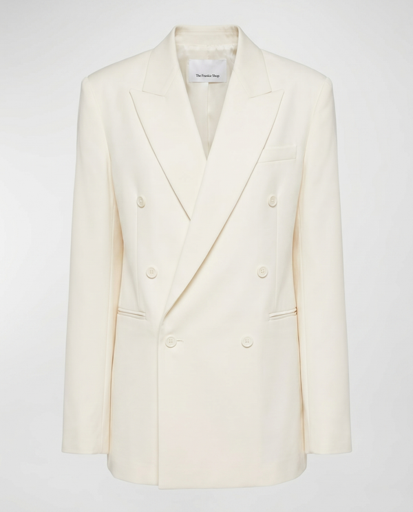 The Frankie Shop Monterey structured wool blazer
