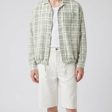 Ami Paris Boxy checkered cotton shirt
