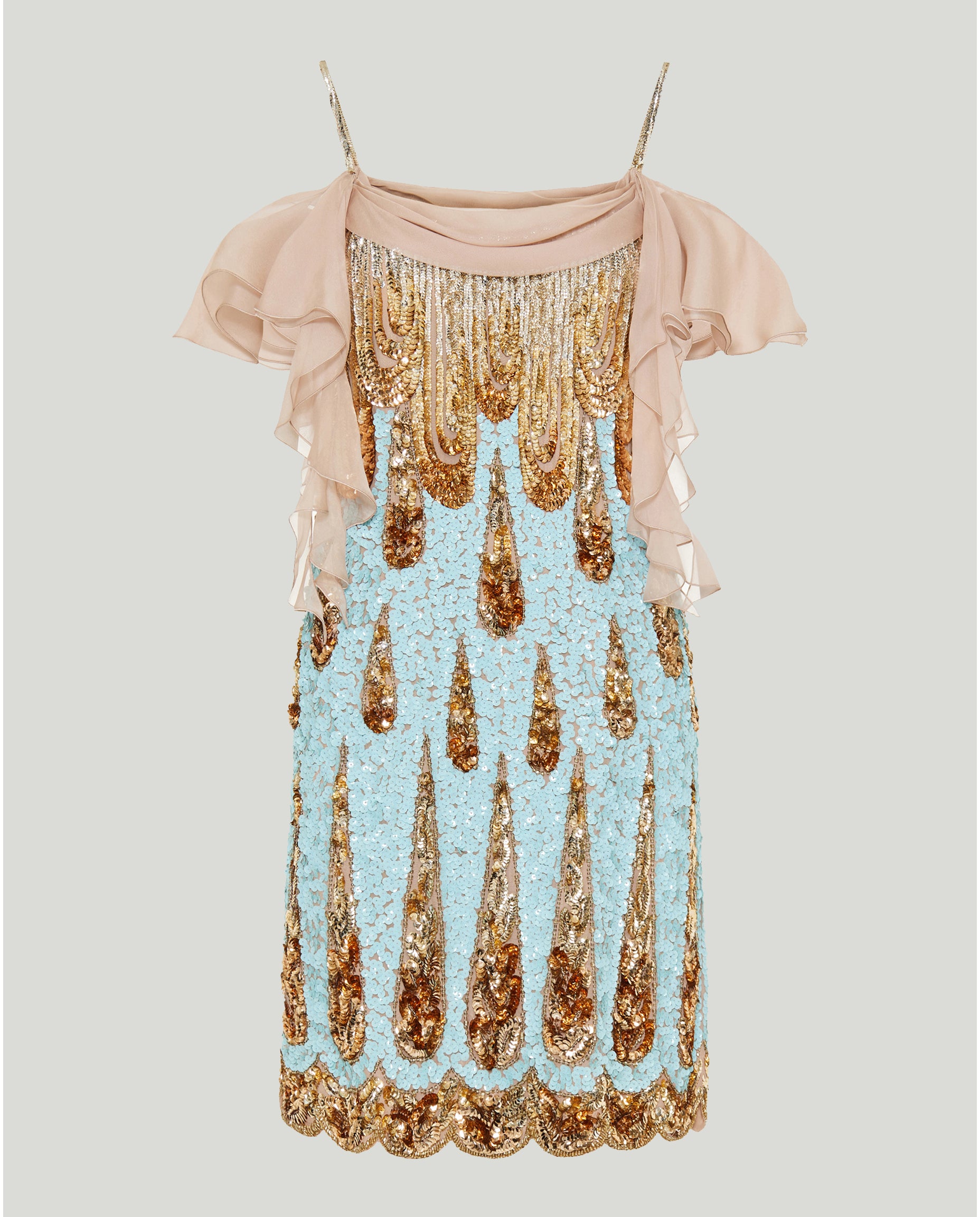 valentino sequin dress Valentino Garavani Sequin embellished mini dress