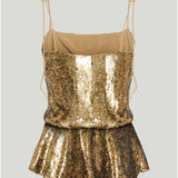Valentino Garavani Sequin embellished top