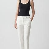 Theory Treeca pull-on linen trousers
