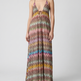 Missoni Zigzag knit maxi dress