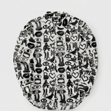 Comme des Garçons All-Over Symbolic graphic print shirt