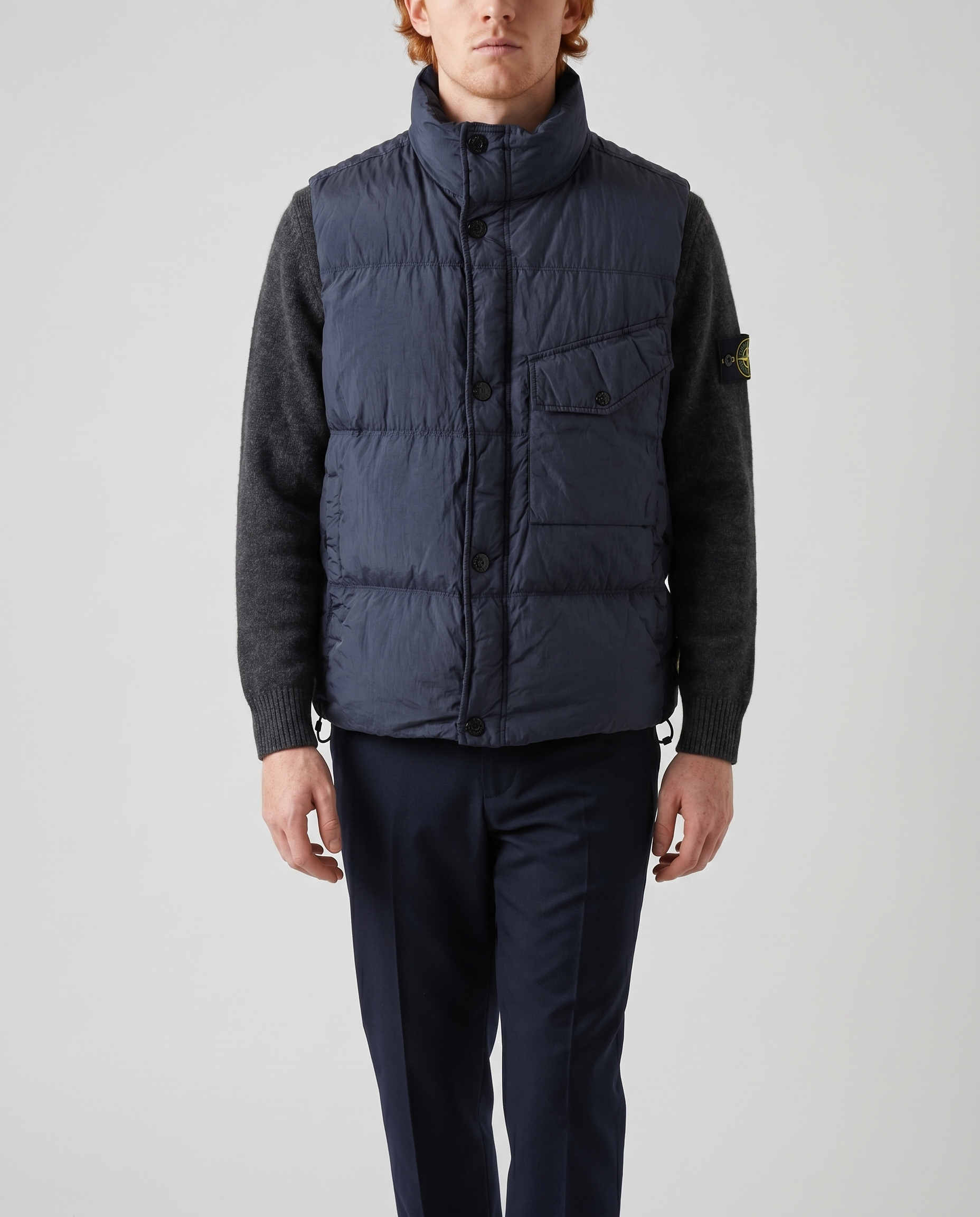 Stone Island Padded nylon vest – Luisa World