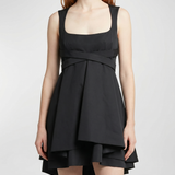 Mcqueen Strapped mini dress