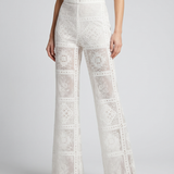 Zimmermann Aster embroidered trousers