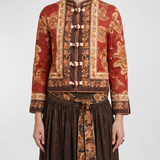 Zimmermann Aster spliced bomber jacket