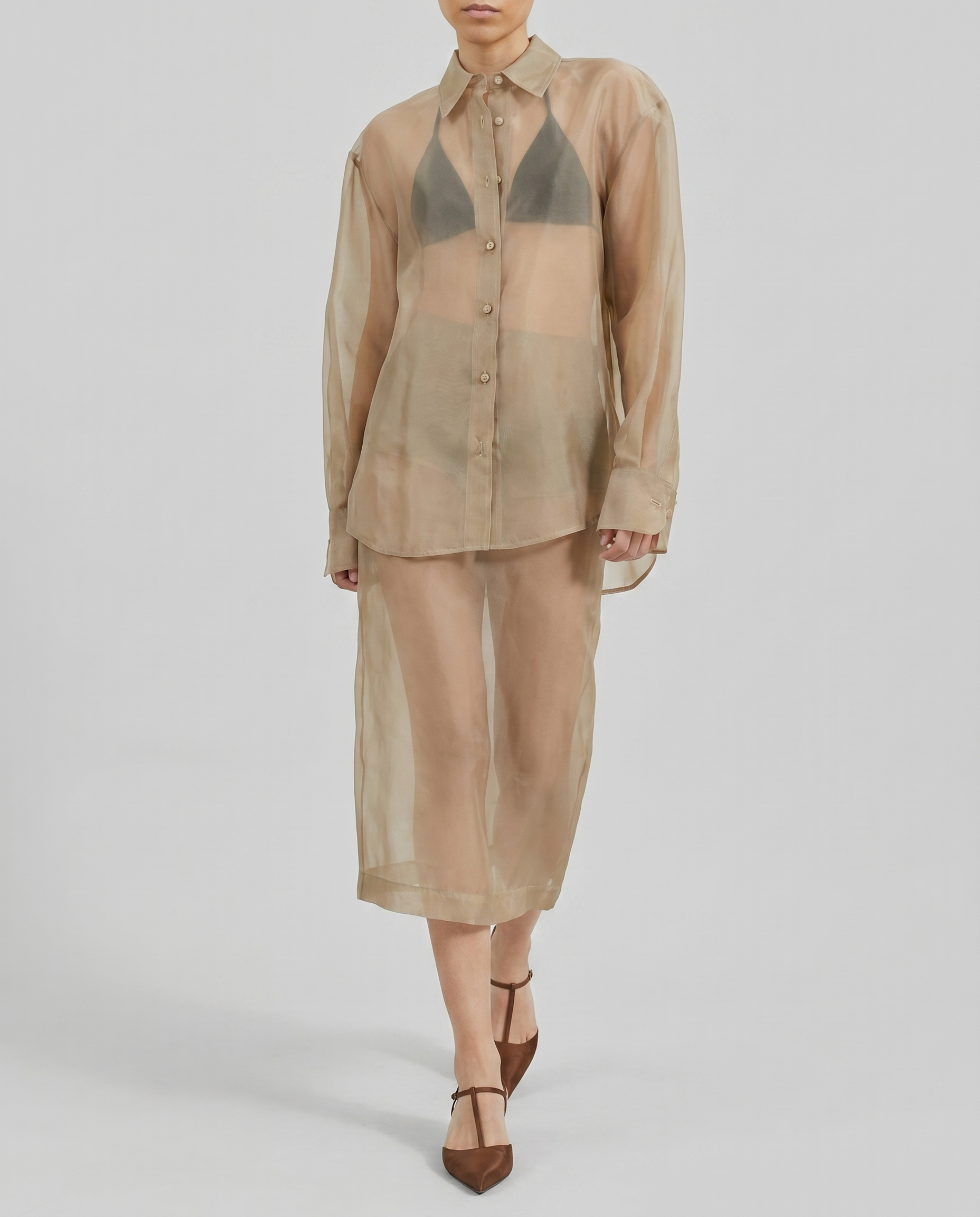 The Frankie Shop Peri sheer shirt – Luisa World The Frankie Shop Peri sheer shirt – Luisa World