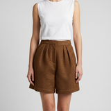 The Frankie Shop marfa mesh pleated bermuda shorts