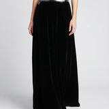 Maison Margiela Taped long satin skirt