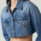 Miu Miu Cropped denim jacket