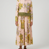 La DoubleJ Bijoux feather trim jacket