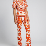Dolce & Gabbana Majolica print vanity silk shirt