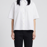 Loewe Short sleeve trapeze cotton shirt