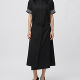 Loewe Wrap cotton midi dress