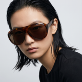 Gucci Pilot frame sunglasses