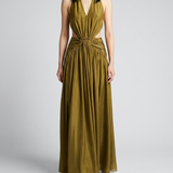 Zimmermann Indra plunge halter maxi dress