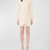 Valentino Garavani Cady couture embroidered short dress