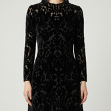 Gucci Floral devoré velour dress