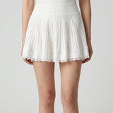 Alaïa Shiny crinoline shorts