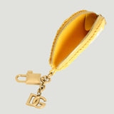 Dolce & Gabbana Raffia charm key ring