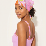 Pucci Orchidee print silk bandana