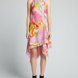 Pucci Orchidee print silk top