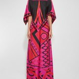 Pucci Silk Fari kaftan top