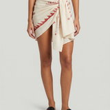 Kyr Lakis Mermaid print cotton pareo