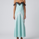 Christopher Esber Lace-trim maxi dress