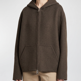 Khaite Dolem hooded wool jacket