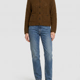 Frame Chevron-knit cardigan
