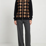 Miu Miu Oversized wool trousers