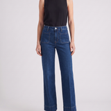 Frame Le Slim Palazzo modernist pocket jeans