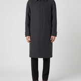 Valentino Wool and silk raglan coat